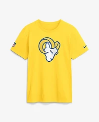 Nike Men's Los Angeles Rams Classic Sol Sideline Final Sprint Screen Print T-Shirt