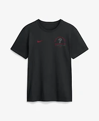 Nike Men's Philadelphia Phillies Split Logo Crew Neck Short-Sleeve T-Shirt