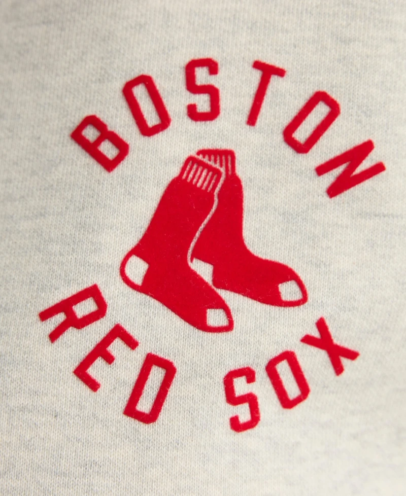 Fanatics Women's Boston Red Sox Iconic Cropped Quarter-Zip Sweatshirt