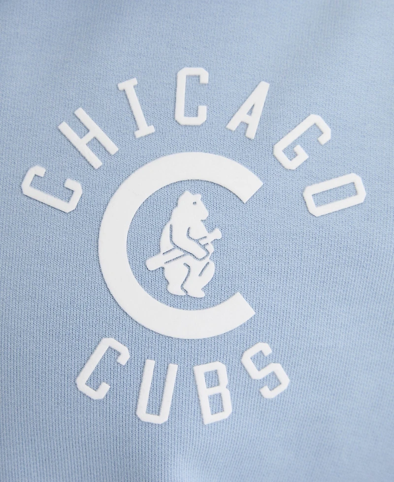 Fanatics Men's Chicago Cubs Iconic Collection Relaxed-Fit Quarter-Zip Kangaroo Pocket Sweatshirt