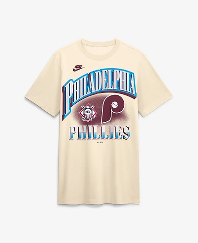 Nike Men's Philadelphia Phillies Vintage Tri-Blend Short-Sleeve T-Shirt