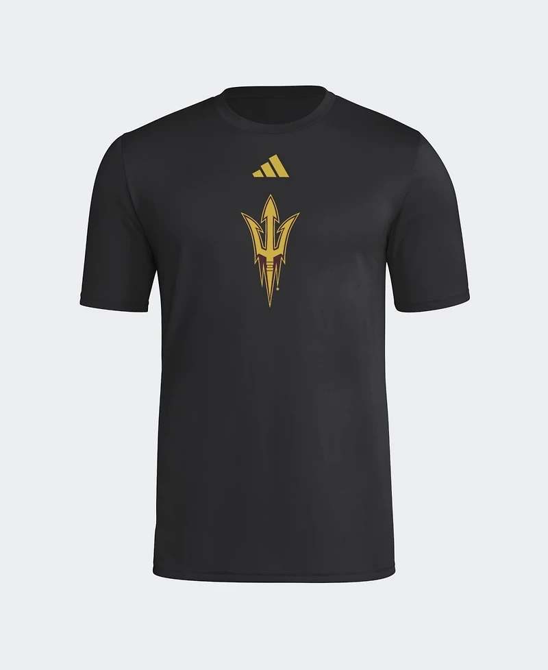 adidas Men's Arizona State Sun Devils 2026 Locker Logo Pre-Game Screen Print T-Shirt