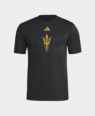 adidas Men's Arizona State Sun Devils 2026 Locker Logo Pre-Game Screen Print T-Shirt