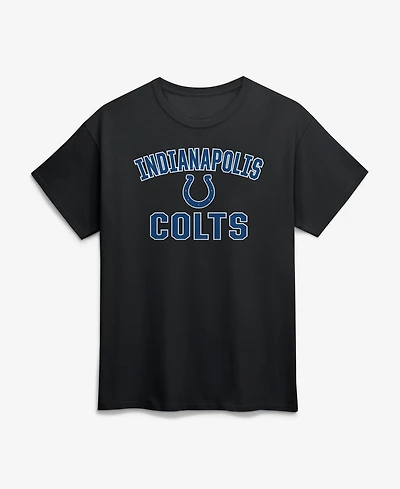 Logo Athletic Men's Indianapolis Colts Victory Arch Cotton Crewneck T-Shirt