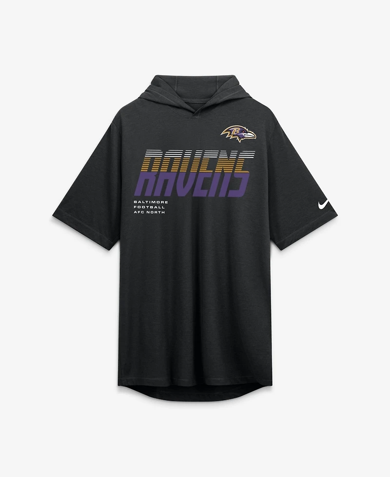 Nike Men's Baltimore Ravens Tri-Blend Hooded Hoodie