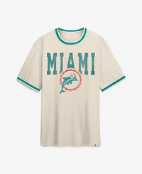 Fanatics Men's Miami Dolphins Time Honored Tradition Ringer Retro T-Shirt