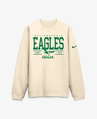 Nike Men's Always Reppin' Club Philadelphia Eagles Long-Sleeve Brushed-Back Fleece Sweatshirt