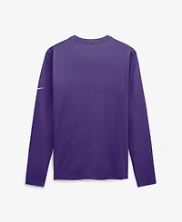 Nike Men's Minnesota Vikings Legend Icon Long-Sleeve Crewneck Screen-Print Graphics T-Shirt