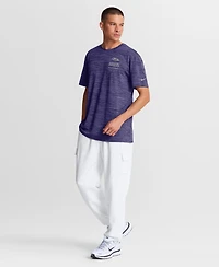 Nike Men's Baltimore Ravens Velocity Dri-fit Crewneck T-Shirt