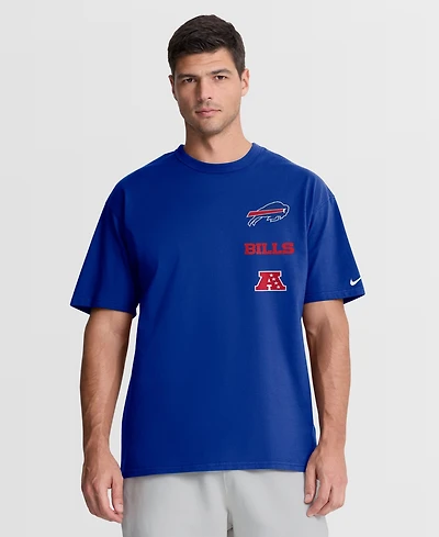Nike Men's Buffalo Bills Max90 Short Sleeve Heavyweight T-Shirt