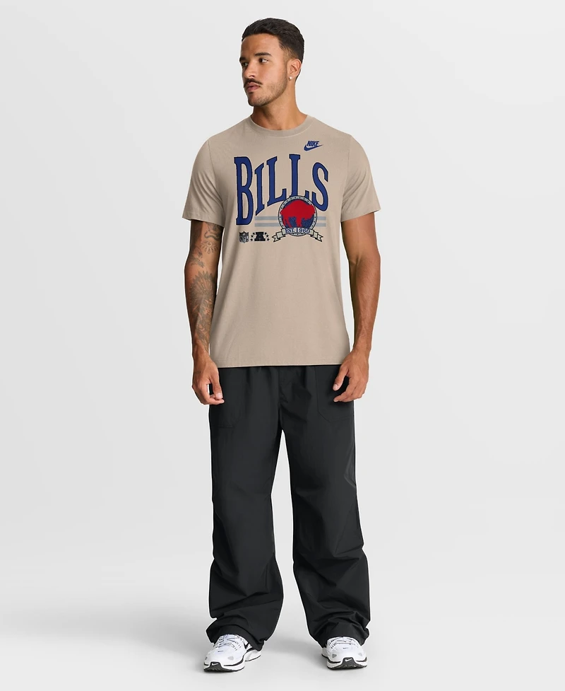 Nike Men's Buffalo Bills Rewind Tri-Blend T-Shirt