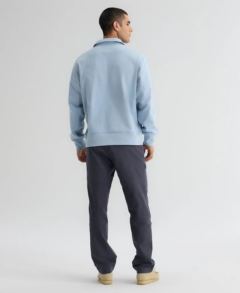 Fanatics Men's Los Angeles Dodgers Relaxed-Fit Quarter-Zip Kangaroo Pocket Sweatshirt