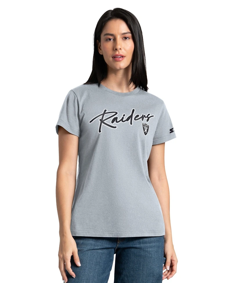 Starter Women's Las Vegas Raiders 2-Piece T-Shirt Set
