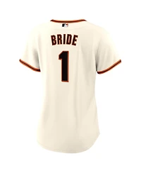 Nike Women's San Francisco Giants Home Replica Full-Button Front Jersey