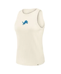 Fanatics Women's Detroit Lions Star Play Tri-Blend Ribbed Sleeveless Tank Top