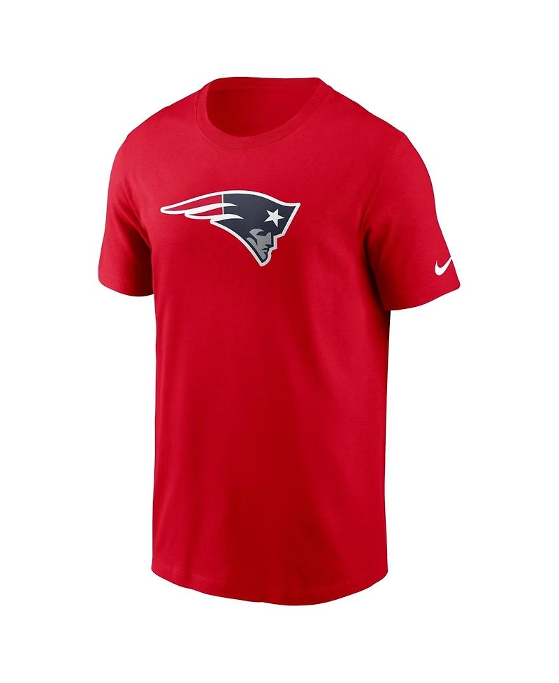 Nike Men's New England Patriots Logo Essential Crewneck T-Shirt