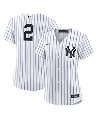 Nike Women's New York Yankees Derek Jeter Home Retired Replica Jersey