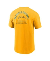 Nike Men's Los Angeles Chargers Essential Screen-Print Graphics T-Shirt