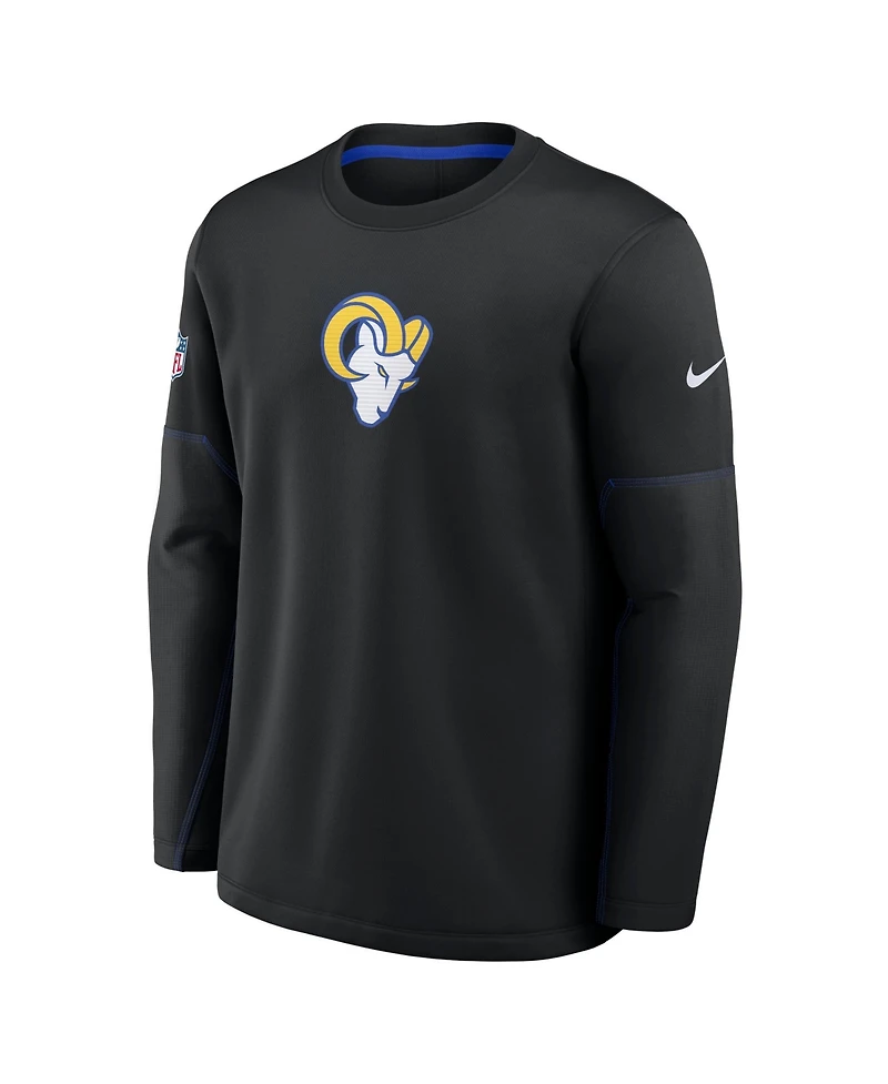 Nike Men's Los Angeles Rams Sideline Coaches Midweight Sweatshirt