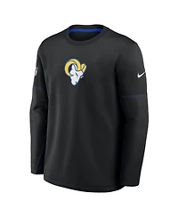 Nike Men's Los Angeles Rams Sideline Coaches Midweight Sweatshirt