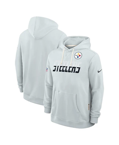 Nike Men's Pittsburgh Steelers Standard Issue Top Prospect Fleece Graphic Hoodie