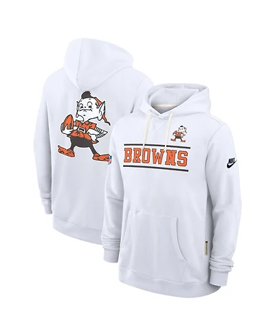 Nike Men's Cleveland Browns Standard Issue Relaxed-Fit Heavyweight Hoodie