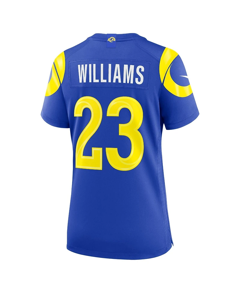 Nike Women's Los Angeles Rams Kyren Williams Game V-Neck Jersey