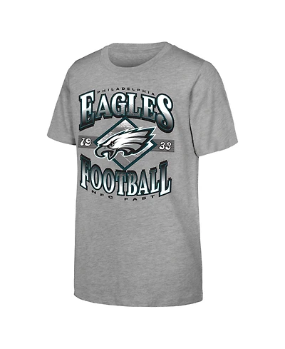 Outerstuff Boys' and Girls' Philadelphia Eagles Of Days Past Vintage-Inspired Screen Print T-Shirt