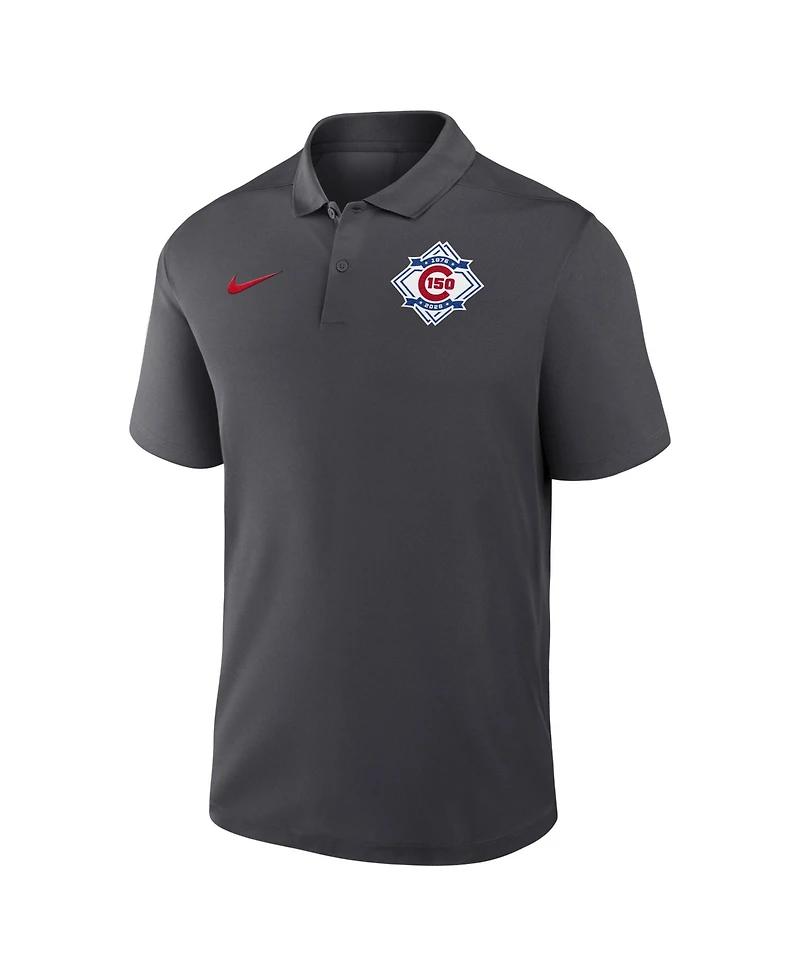 Nike Men's Chicago Cubs 150th Anniversary Victory Polo Shirt