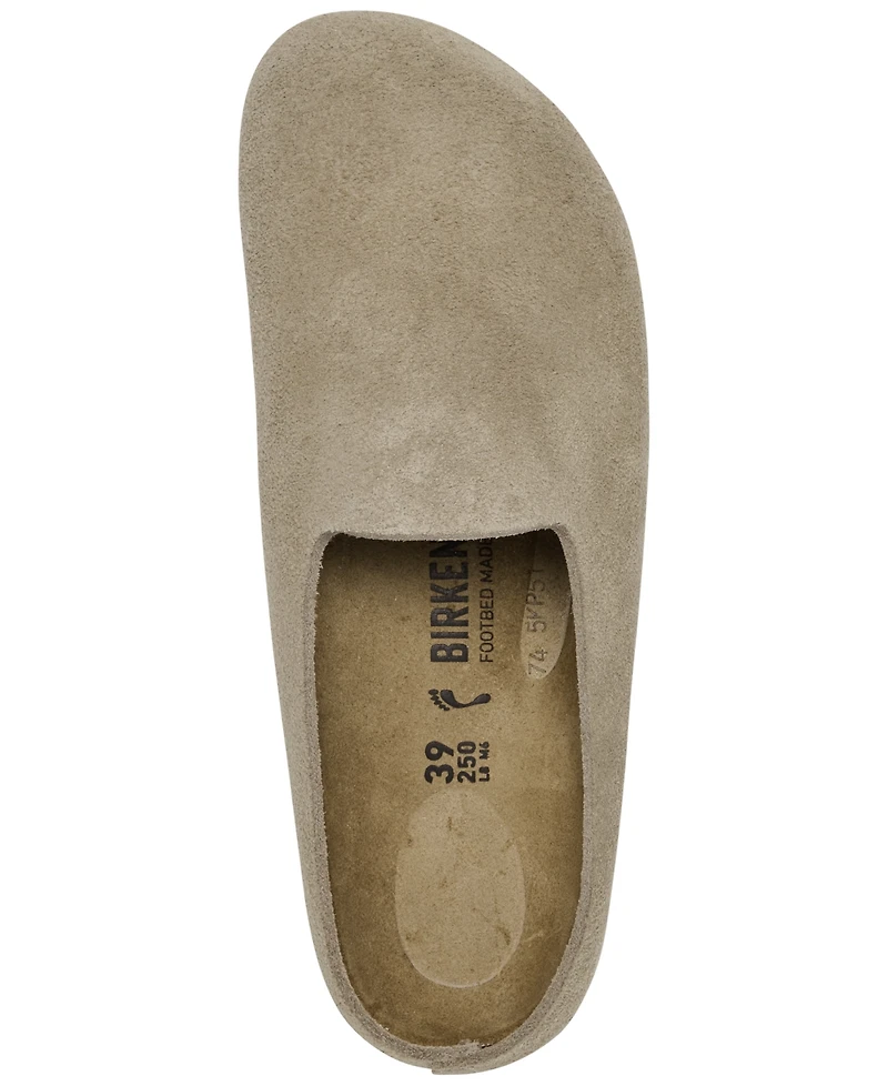 Birkenstock Women's Amsterdam Wrapped Suede Leather Clogs from Finish Line