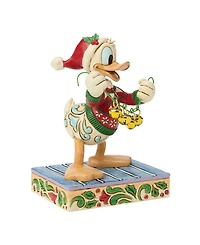 Jim Shore Disney Traditions Donald Duck with Bells Figurine