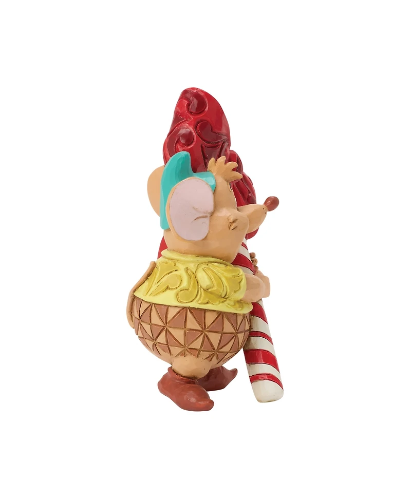 Jim Shore Disney Cinderella Gus Gus Candy Cane Mini Figurine