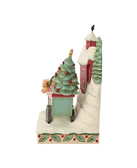 Jim Shore Heartwood Creek Highland Glen Barn Diorama Figurine