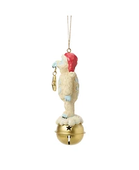 Jim Shore Rudolph the Red-Nosed Reindeer Bumble on Bell Hanging Ornament