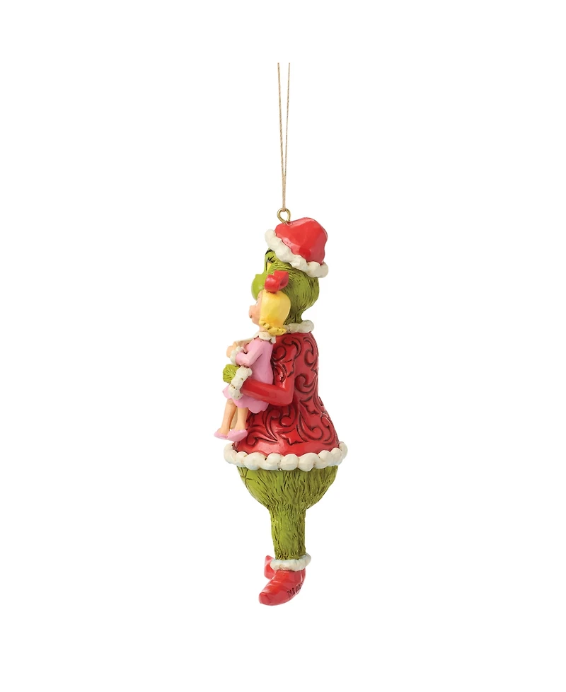 Jim Shore Dr. Seuss The Grinch and Cindy Lou Who Hanging Ornament