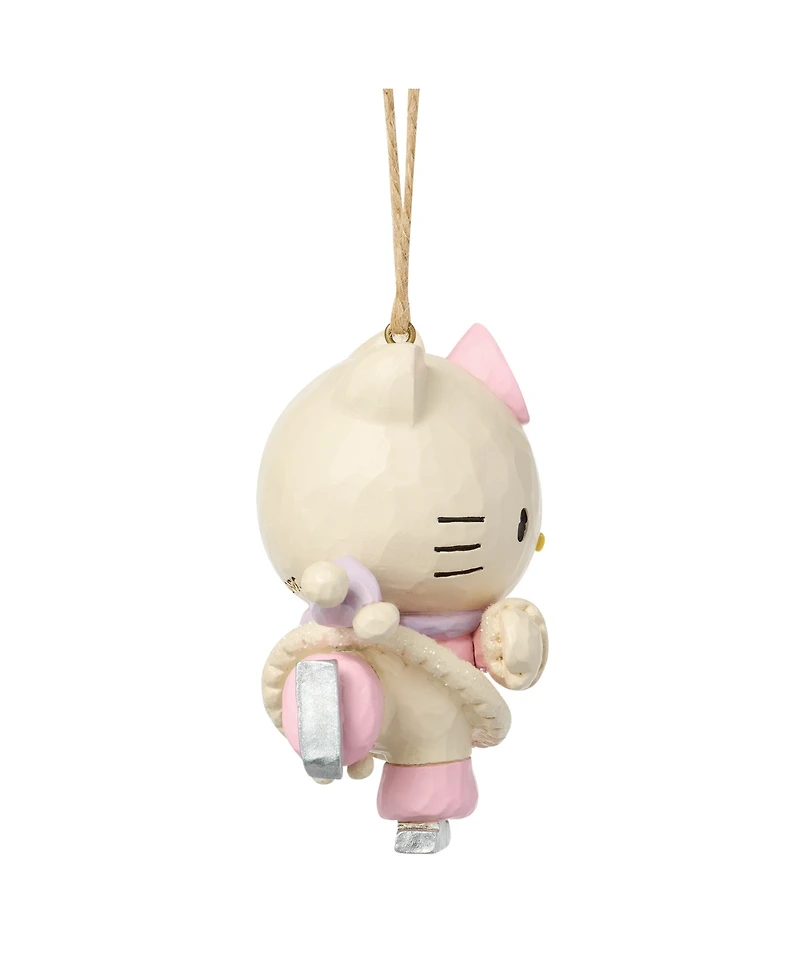 Jim Shore Hello Kitty Ice Skating Ornament