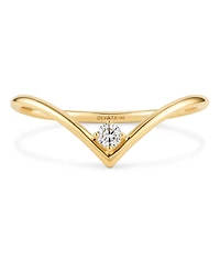 Devata Chevron Ring 14K Gold