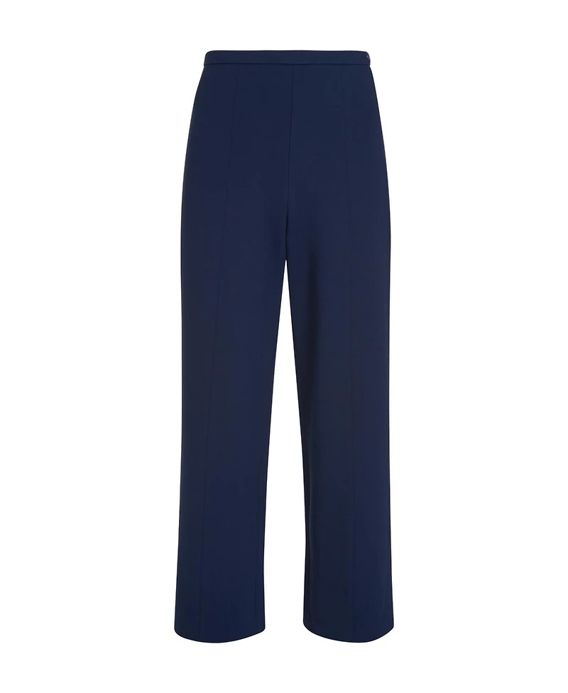 Whistles Women's Camilla Cropped Wide-Leg Trousers