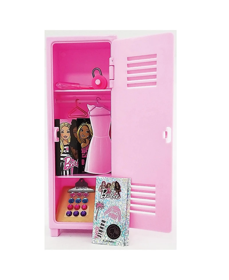 Barbie Design Activity Locker Working-Lock Playset, Ages 3+