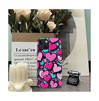 Lisen 2-Layer Durable Phone Case Compatible with Apple iPhone Air, Candy Heart Stack