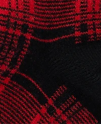 Polo Ralph Lauren Men's Polo Bear Plaid Ribbed-Cuff Wool-Blend Boot Socks