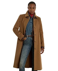 Lauren Ralph Women's Belted Single-Breasted Wool-Blend Coat