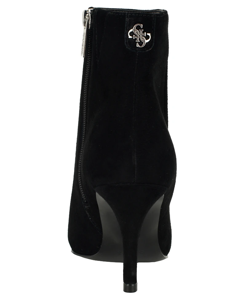 Calvin Klein Women's Austina Pointed Toe Kitten Heel Booties