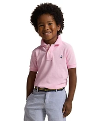 Polo Ralph Lauren Toddler and Little Boys Cotton Mesh Shirt