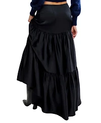 Free People Women's Juliette Satin A-Line Maxi Skirt