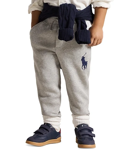 Polo Ralph Lauren Toddler and Little Boys Big Pony Fleece Jogger Pants