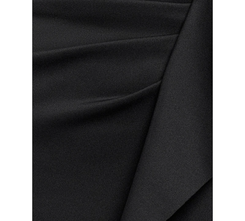 Xscape Women's Strapless Scuba Wedding-Guest Gown