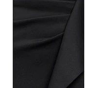 Xscape Women's Strapless Scuba Wedding-Guest Gown