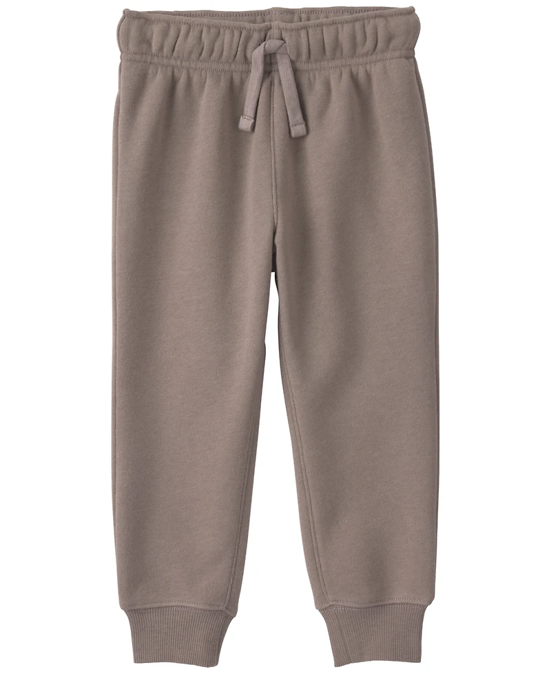 Carter's Toddler Boys' 2T-5T Checkered Quarter-Zip Fleece Pullover and Pant Set