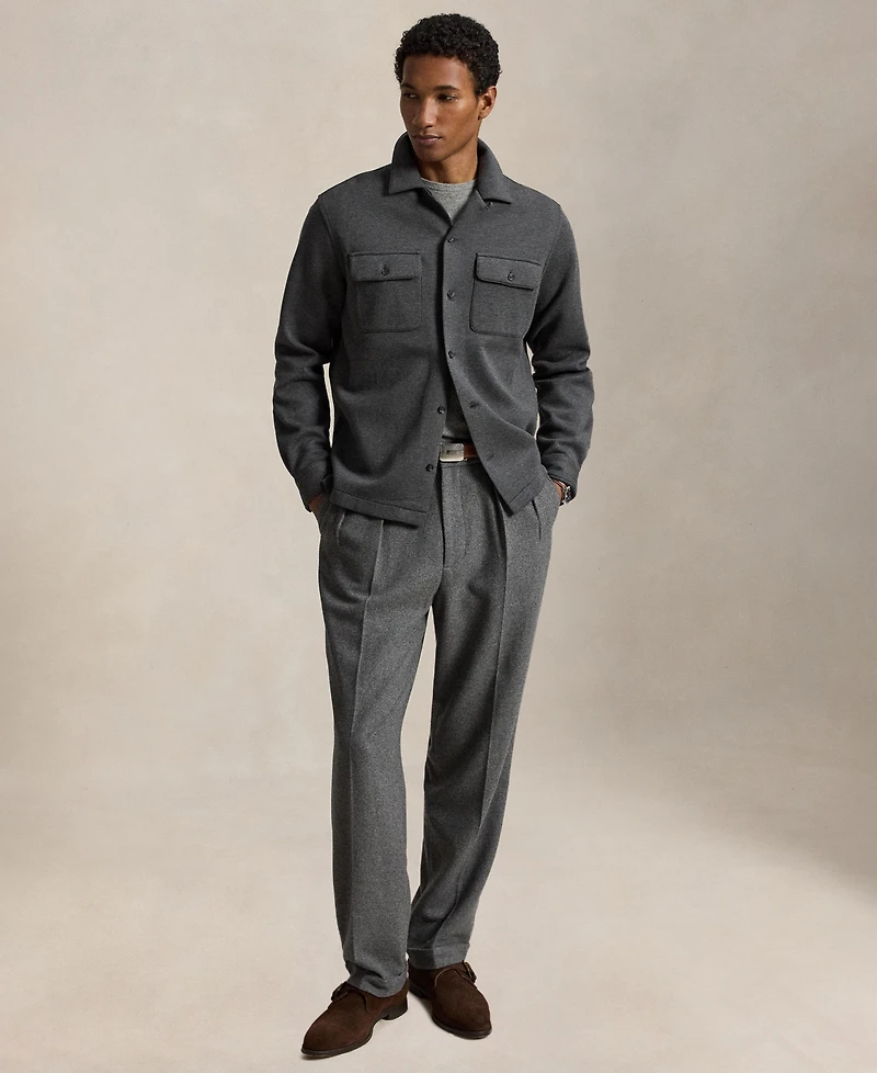 Polo Ralph Lauren Men's Double-Knit Camp Shirt